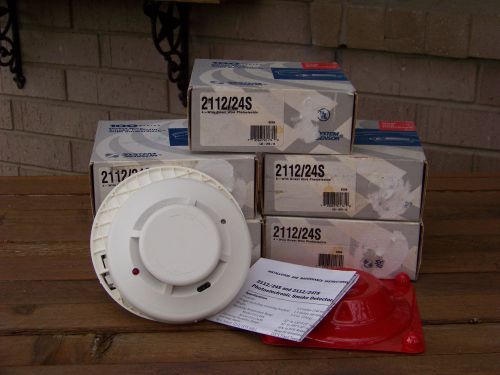 QTY 5) SYSTEM SENSOR 2112/24S PHOTO ELECTRONIC SMOKE DETECTOR