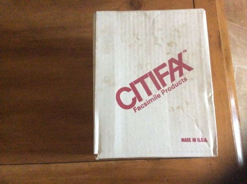 Citifax Facsimile Paper 6 Rolls 8-1/2