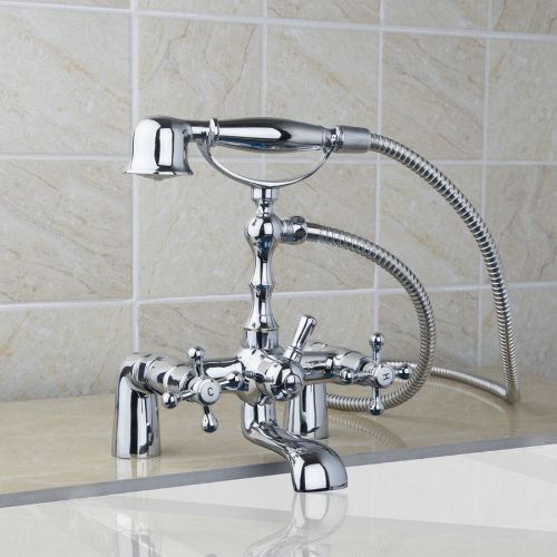 92603 Modern Bathroom Elegant Classic Deck Mount  Tub Filler