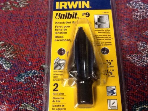 Irwin Unibit #9 Knock Out Bit