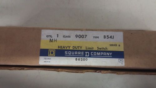 SQUARE D 9007 B54J NEW IN BOX HEAVY DUTY LIMIT SWITCH SEE PICS #B79