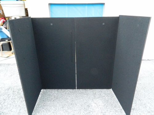 Skyline 46 X 23 4 PANEL Portable Trade Show Display WITH LIGHTS SEE PICS