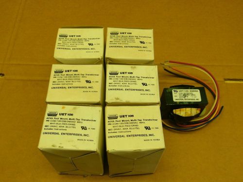 Universal Foot Mount Multi-Tap Transformer UET 105, Lot of 7