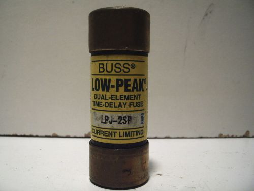 BUSSMANN LPJ-2SP TESTED! QUANTITY! CLASS J FUSE