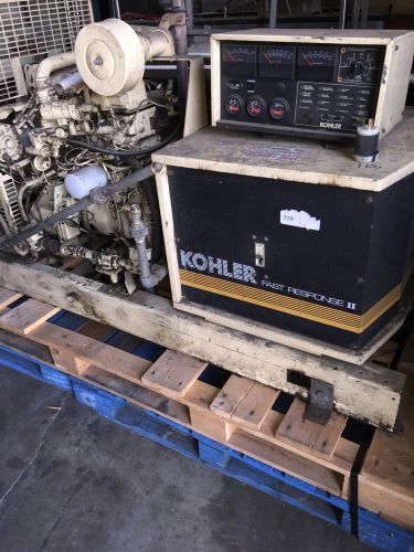 Kohler 30RZ282 30KW Stationary Standby Generator and Transfer Switch Propane NG