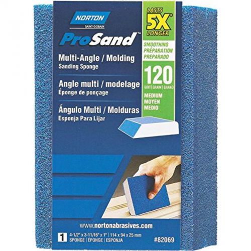 5X Multi Angle Sponge 120 Norton Sanding Sponge 82069 076607820693