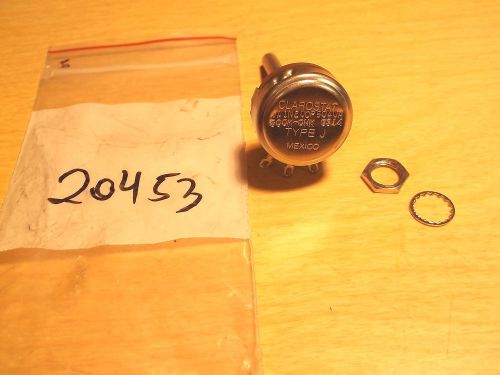 NEW CLAROSTAT TYPE J POTENTIOMETER JA1N200P504UA FREE SHIPPING