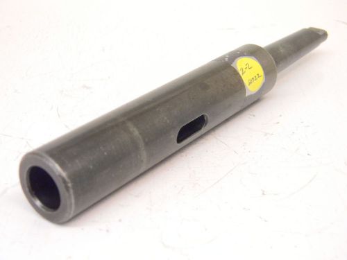 USED COLLIS 60722 EXTENSION SOCKET MORSE TAPER MT2 Shank X MT2 Socket MTA