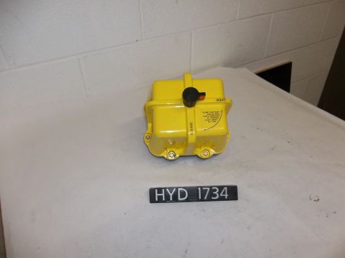 Worcester/McCanna 2075ZM2120A Flowserve Series 75 Electric Actuators (HYD1734)