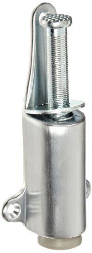 Rockwood 459.26d brass spring loaded plunger stop, #8 x 3/4&#034; oh sms fastener, for sale