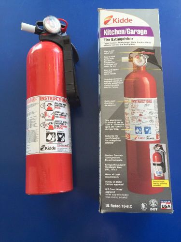 Kidde Fire Extinguisher 10-B:C Kitchen/Garage 2lb 12oz