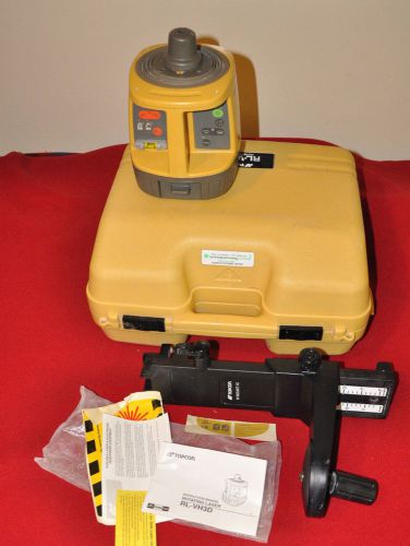 Topcon rl-vh3d rotating laser level rotary case brkt manual for sale