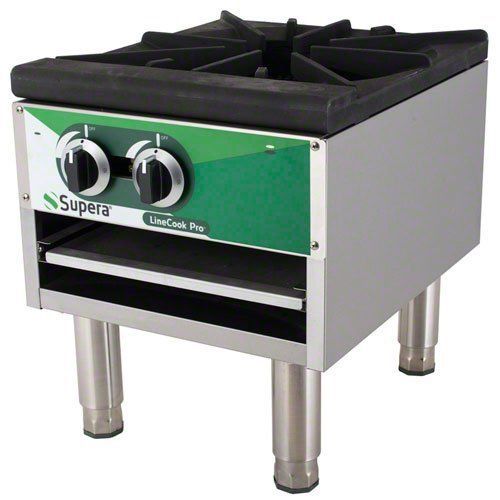 Supera (SPR11) 18&#034; Gas Single Burner Stock Pot Range