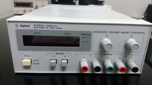 Agilent/HP E3620A Dual Output DC Power Supply Two 25V/1A