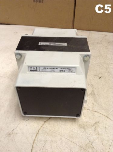 M G E UPS System 91018-31T Ultra-Isolation Transformer 120/240VAC 1.8kVA 50/60Hz