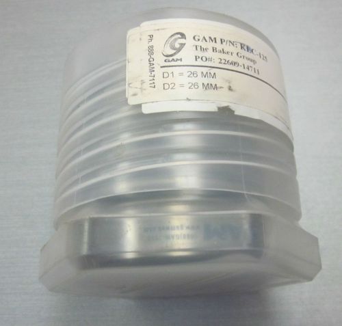 GAM KLC-125 bellows shaft coupler 26mm - 26mm servo motor gearhead