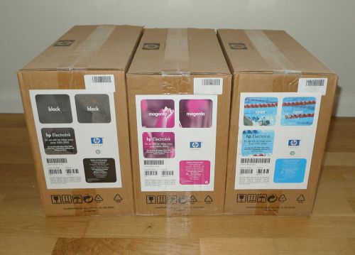 HP Indigo 1000-2000 ElectroInk – Cyan Magenta Black Inks