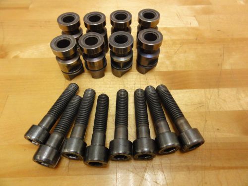 (8) EROWA Chucking Spigot F/A EDM M10 x 45 EDM TOOLING electrode holders cnc