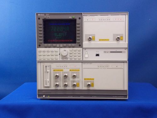 Agilent 71603B Error Performance Analyzer w/MSIB Cables 70004A 70841B, 0.1-3Gb/s