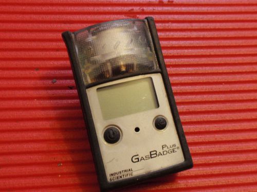 INDUSTRIAL SCIENTIFIC GAS BADGE PLUS    DETECTOR