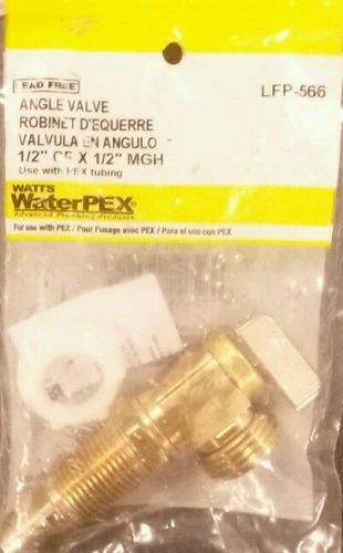 Watts Water Technologies LFP-566 Angle Stop Valve-1/2CFX3/4MGH ANGLE STOP