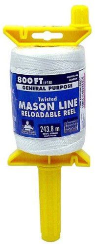 Lehigh Secure Line NST181RL Reloadable Reel Mason Line 800-Foot