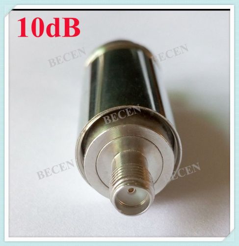 5W Fixed attenuator SMA connector DC-3GHz 50ohm 10dB