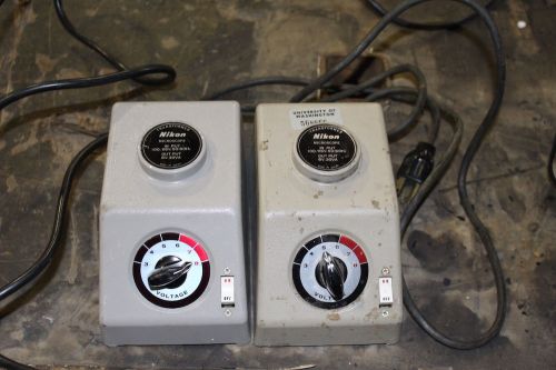 LOT OF 2 NIKON TRANSFORMERS 6V 30VA POWER SUPPLY