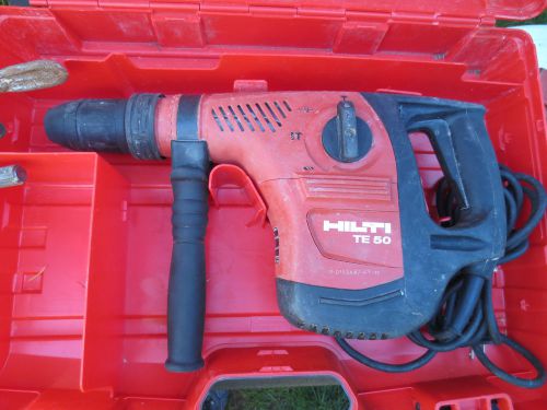 Hilti te 50 te50 chipping demo jack hammer breaker sds max rotary demolition for sale