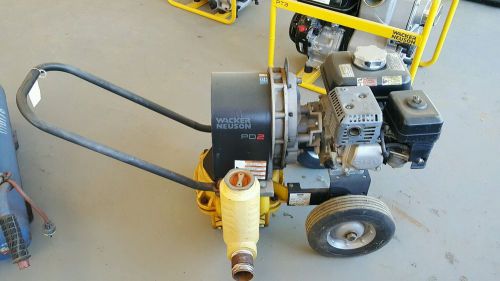 Wacker PD2 Mud Hog Trash Pump