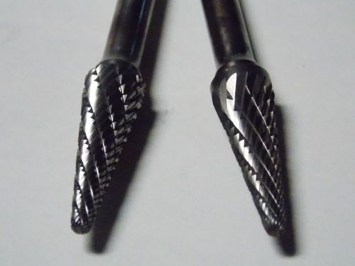 1/4&#034; Carbide Burr Bits