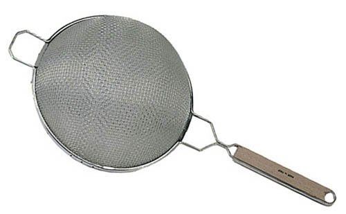 Update International (SDF-6/SS) 6-1/4&#034; Fine Double Mesh S/S Strainer