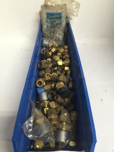 SWAGELOK PARKER MIXED 10LB BRASS LOT