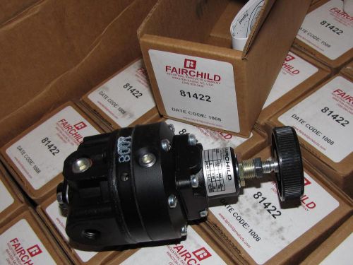 Fairchild 81422 MULTI-STAGE Precision PRESSURE REGULATOR  M81 *new*