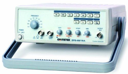 GW Instek GFG-8215A Function Generator, 0.3Hz to 3MHz Frequency Range