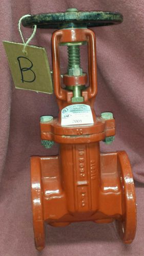 Waterous 39H3 Fire Main Gate Valve 4&#039;&#039; AFC98