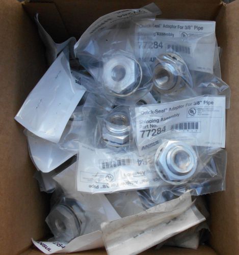 Lot of (45) New Ansul 77284 Quick-Seal Adaptors For 3/8&#034; Pipe