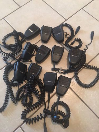 LOT OF 11 MA/COM HAND SPEAKER MICROPHONE Mic MACOM RADIO