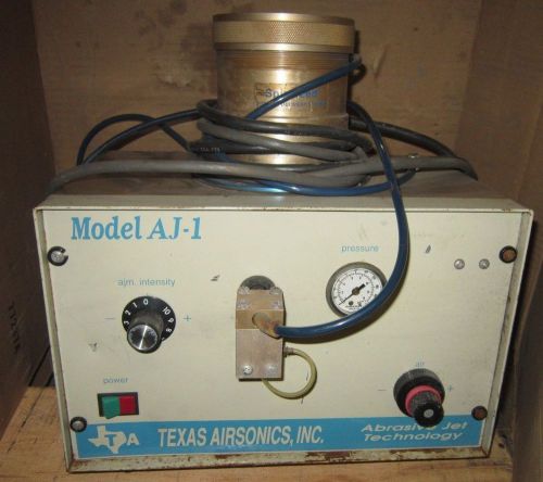 TEXAS AIRSONICS ABRASIVE JET TECHNOLOGY MODEL AJ-1