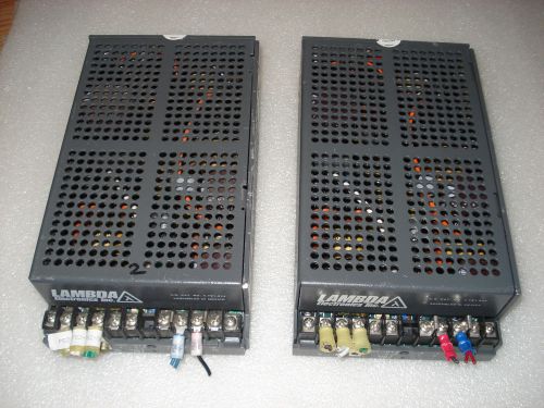 2 LAMBDA LRS-53-12-41467 REGULATED POWER SUPPLY #1