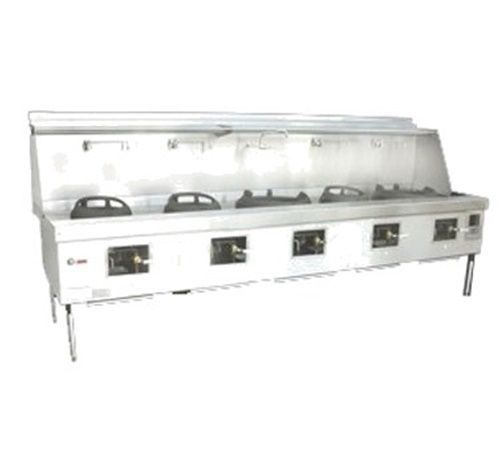 Town y-5-ss york® wok range gas (5) chambers for sale