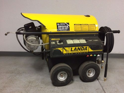 Landa Hot Water Pressure Washer - 3.2 GPM @ 2000 PSI