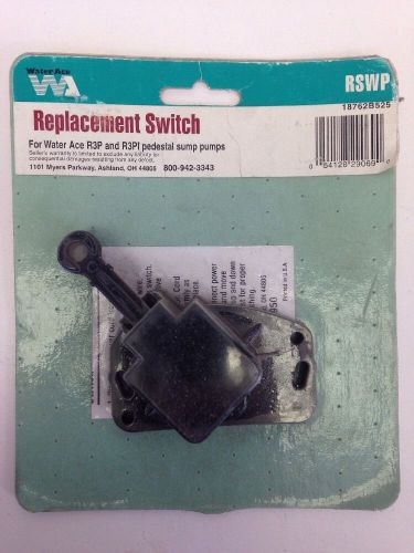 Water ace replacement sump pump switch rswp 18762b525 for sale