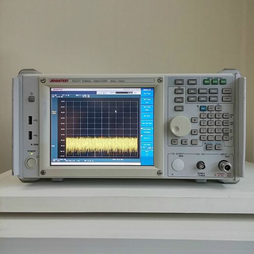 Used Advantest R3477 w/opt.50,60 - Spectrum Analyzer, 9KHz to 13GHz