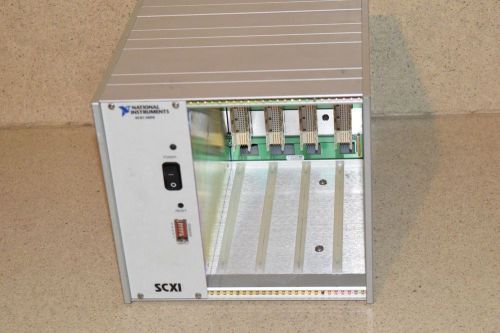 ^^ NATIONAL INSTRUMENTS NI SCXI-1000 4 SLOT CHASSIS (#1A)