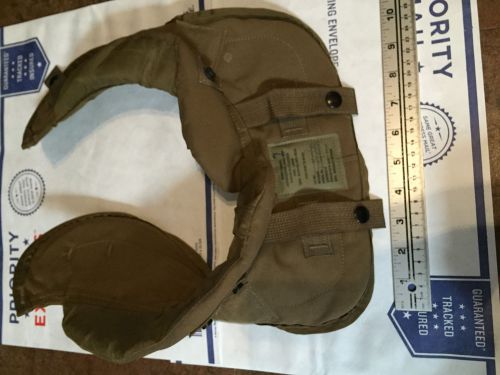 Body Armor Yoke &amp; Collar Outershell Size Large - Tan