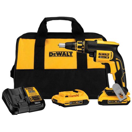 DeWalt 20-Volt Max XR Lithium-Ion Brushless Drywall Screw Gun Kit