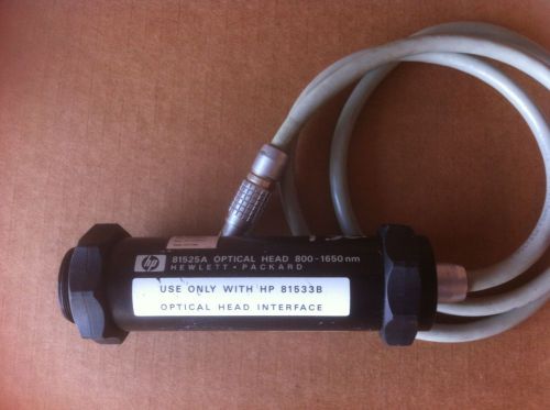 HP/Agilent 81525A Optical Head Sensor