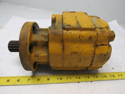 Commercial M25X903GEAB20-7 Hydraulic Motor 3/4&#034; Ports 14 Spline Shaft 1.245&#034;