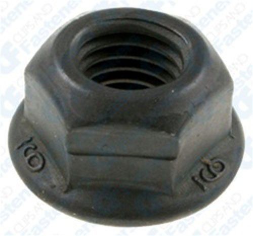 Clipsandfasteners Inc 50 M8-1.25 Hex Flange Locknuts 17mm Flange Ford N801310